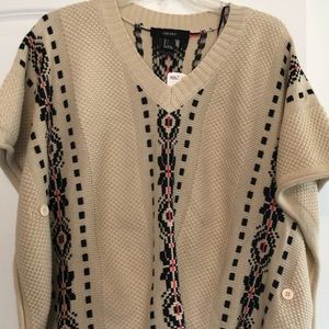 Sweater poncho